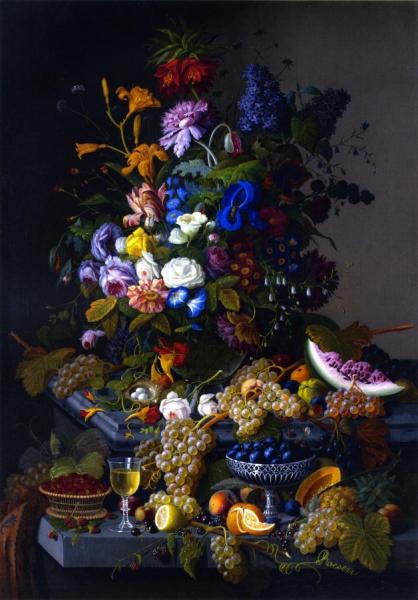 The Abundance Of Nature by Severin Roesen