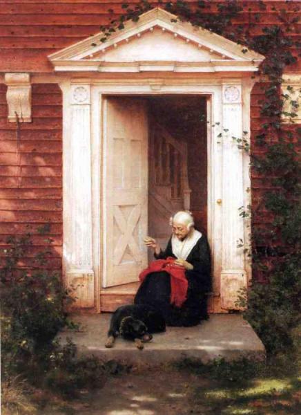 A Woman's Work Is Never Done by Seymour Joseph Guy