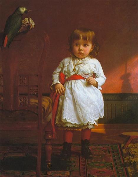The Parrot Caught The Birdie by Seymour Joseph Guy