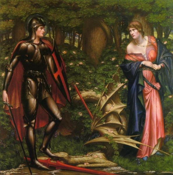 Sidney Harold Meteyard Saint George And The Slain Dragon