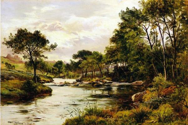 Pen-y-bont, Llanbedr, North Wales by Sidney Richard Percy