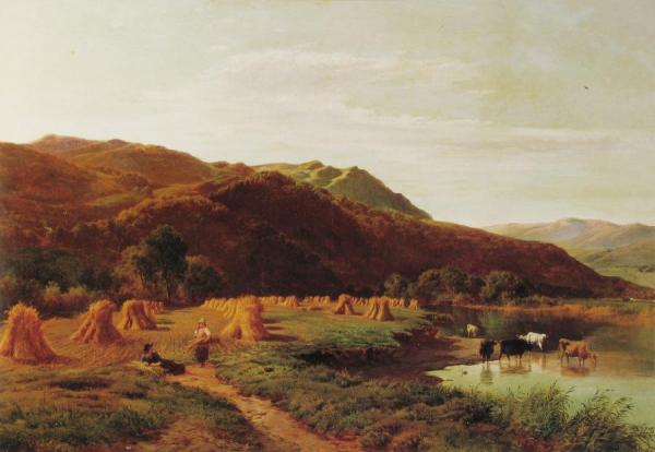Percy River Landscape by Sidney Richard Percy Oil Painting Reproductions