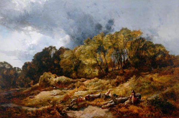 Rugged Pasture by Sidney Richard Percy