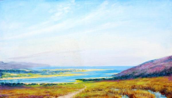 Ropes Of Sand, Doenoch Firth, Towards Carbisdale, Sutherlandshire by Sigismund Christian Hubert Goetze Oil Painting Reproductions