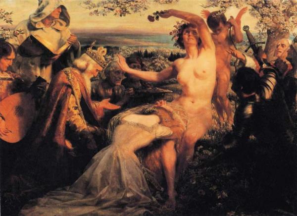 Vox Humana...hear, Nature, Hear! Dear Goddess, Hear! by Sigismund Christian Hubert Goetze Oil Painting Reproductions