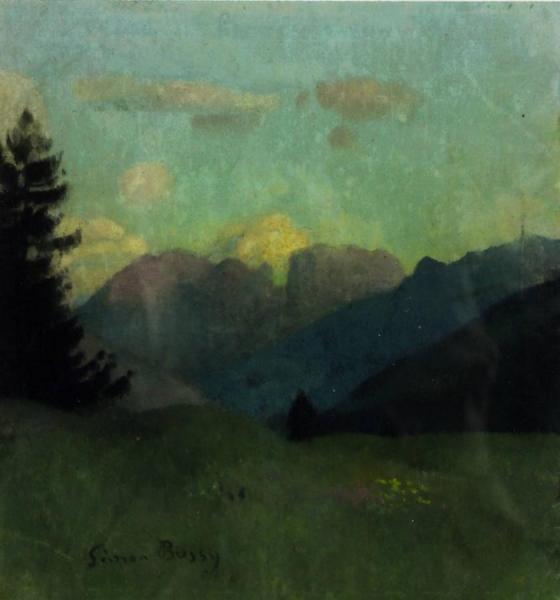 Landscape C.1902-3 by Simon Bussy