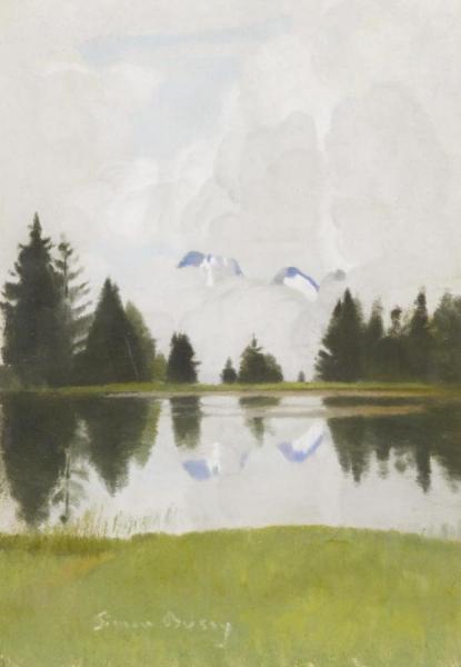 Swiss Landscape by Simon Bussy