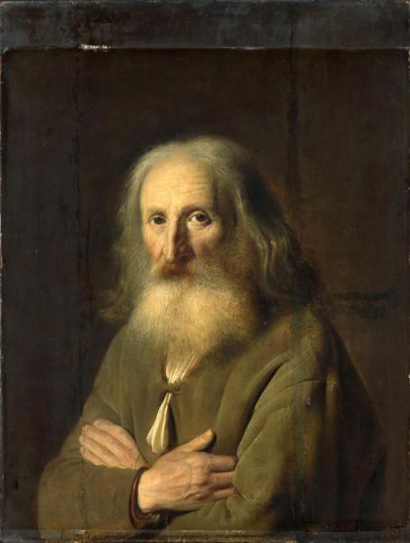 Portrait Of An Old Man by Simon Kick Oil Painting Reproductions