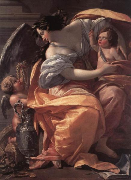 Allegory Of Wealth by Simon Vouet
