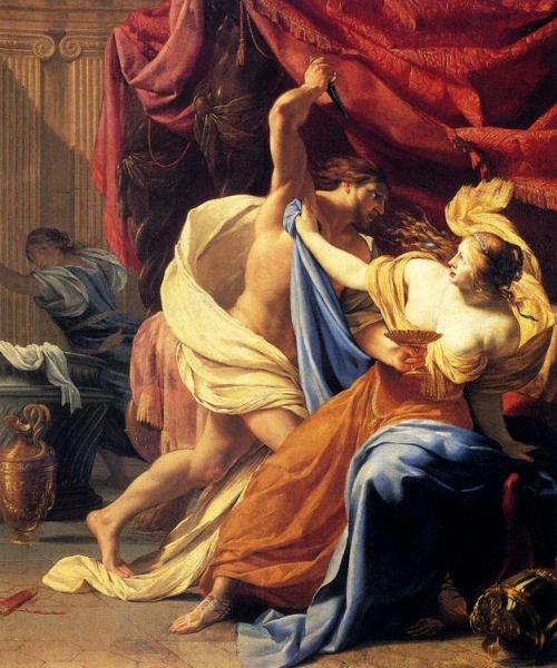 Simon Vouet Lucretia And Tarquin