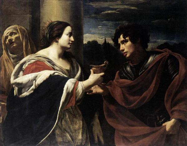Simon Vouet Sophonisba Receiving The Poisoned Chalice