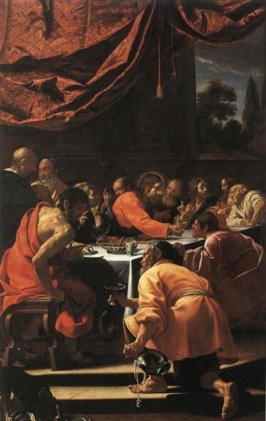 The Last Supper by Simon Vouet