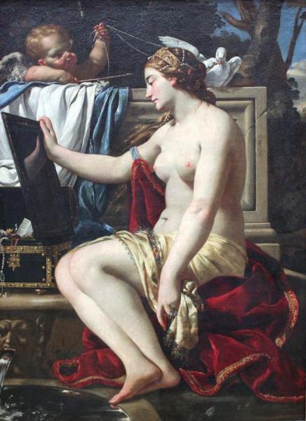 The Toilet Of Venus by Simon Vouet Oil Painting Reproductions