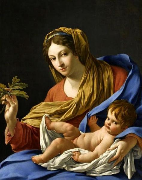 Vierge Hesselin by Simon Vouet