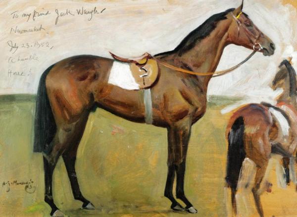 A Humble Horse by Sir Alfred James Munnings