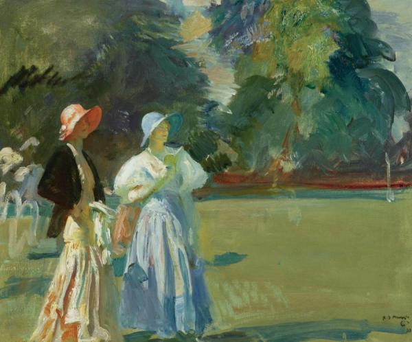 Ascot by Sir Alfred James Munnings