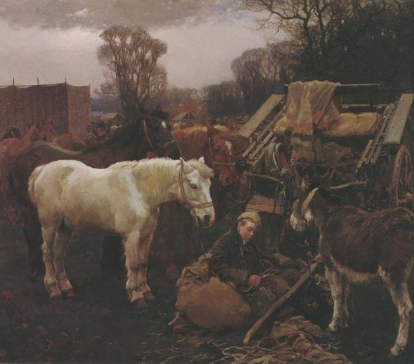 The Last Of The Fair by Sir Alfred James Munnings