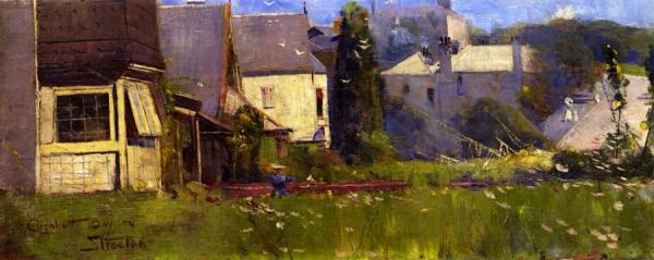 At Elizabeth Bay by Sir Arthur Streeton