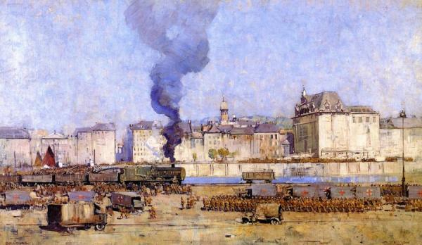Boulogne by Sir Arthur Streeton