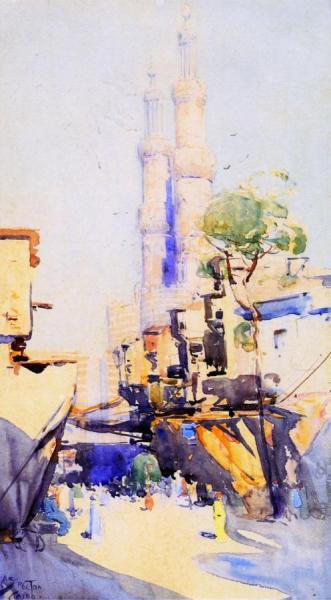 Cairo by Sir Arthur Streeton