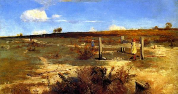 Early Summer - Gorse In Bloom by Sir Arthur Streeton