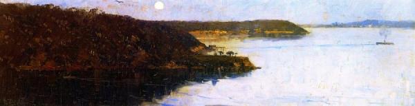 Evening, Sirius And Athol Bay by Sir Arthur Streeton