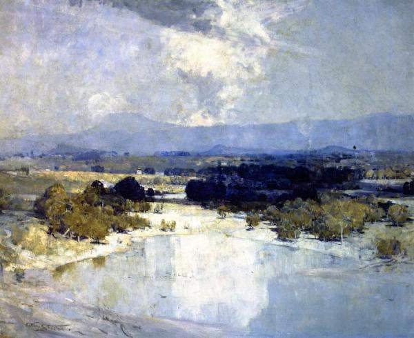Hawkesbury River by Sir Arthur Streeton