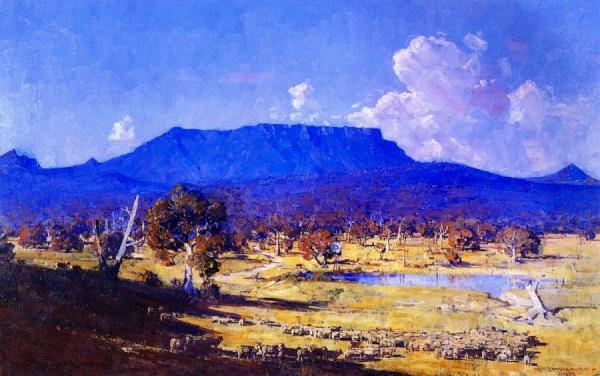 Land Of The Golden Fleece by Sir Arthur Streeton