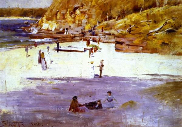 Manly Beach by Sir Arthur Streeton