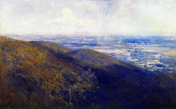 Melbourne, From Sassafrass by Sir Arthur Streeton