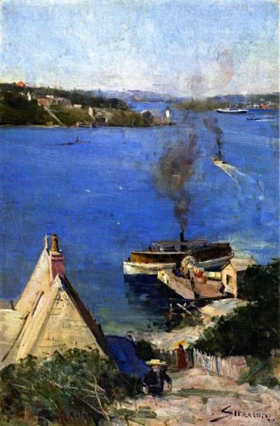 Morning Sketch by Sir Arthur Streeton