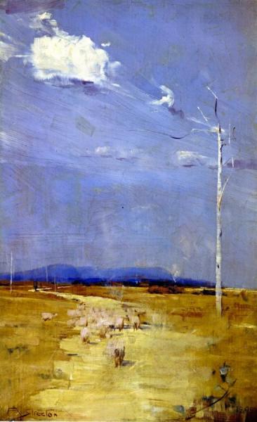 Oncoming Storm by Sir Arthur Streeton