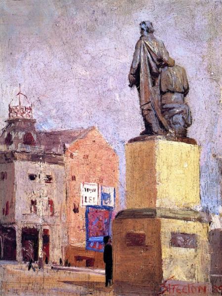 Princess & Burke & Wills' by Sir Arthur Streeton