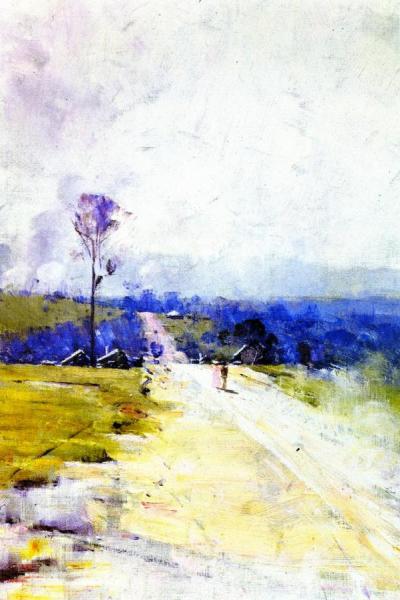 The Australian Road by Sir Arthur Streeton