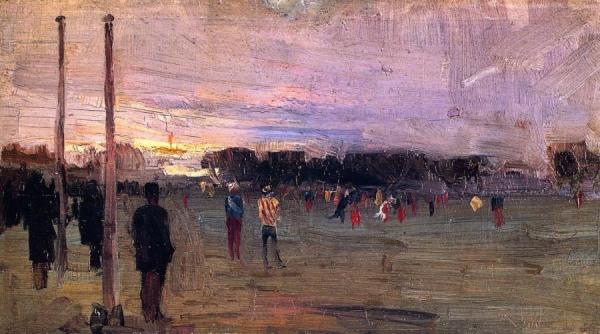 The National Game by Sir Arthur Streeton