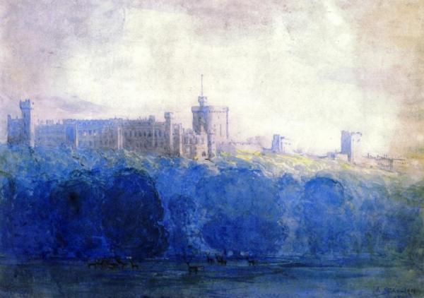 Windsor Castle by Sir Arthur Streeton