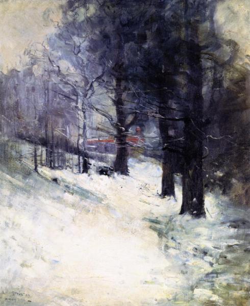 Winter Landscape by Sir Arthur Streeton