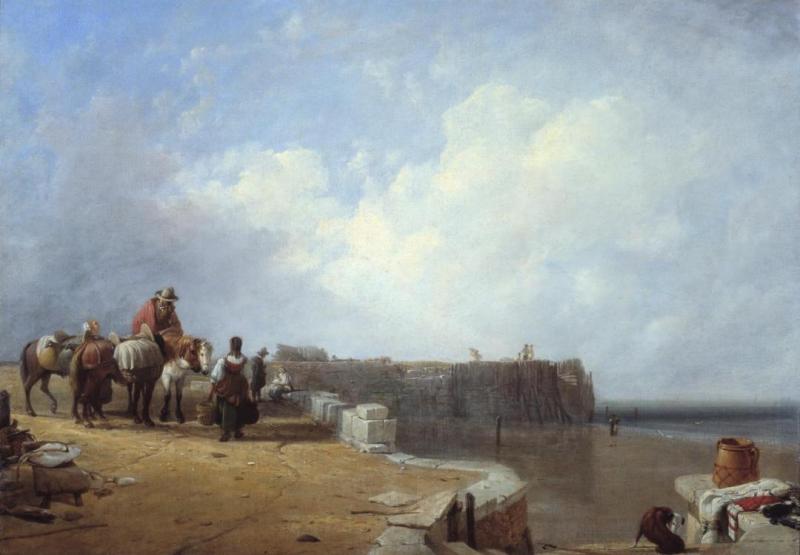 Dutch Coast Scene, 1832 by Sir Augustus Wall Callcott