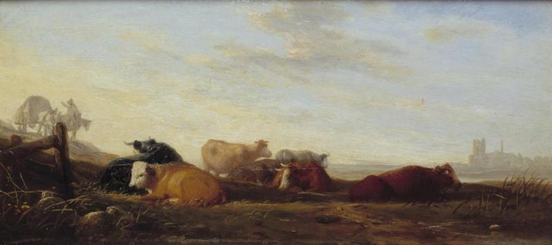 Dutch Landscape With Cattle, C.1830-40 by Sir Augustus Wall Callcott