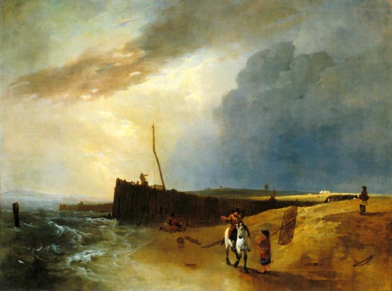 Littlehampton Pier, 1811-2 by Sir Augustus Wall Callcott