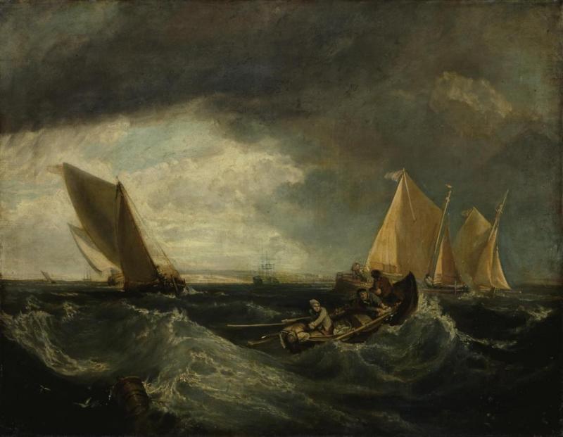 Sheerness And The Isle Of Sheppey, C.1807-8 by Sir Augustus Wall Callcott