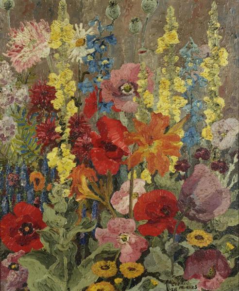 Autumn Flowers by Sir Cedric Morris