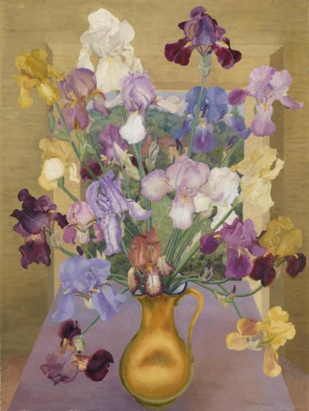 Iris Seedlings, 1943 by Sir Cedric Morris