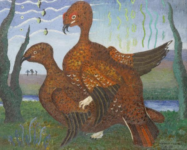 Red Grouse by Sir Cedric Morris