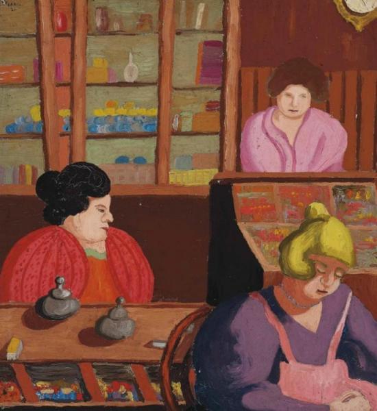 The Brothel by Sir Cedric Morris
