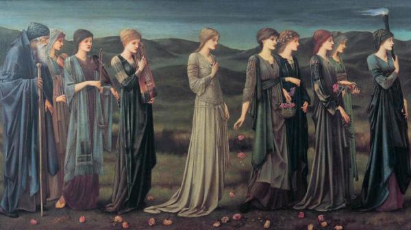 Psyche's Wedding by Sir Edward Coley Burne-jones