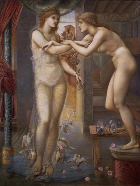 Pygmalion And The Image - The Godhead Fires by Sir Edward Coley Burne-jones
