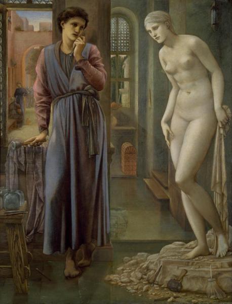 Pygmalion And The Image - The Hand Refrains by Sir Edward Coley Burne-jones