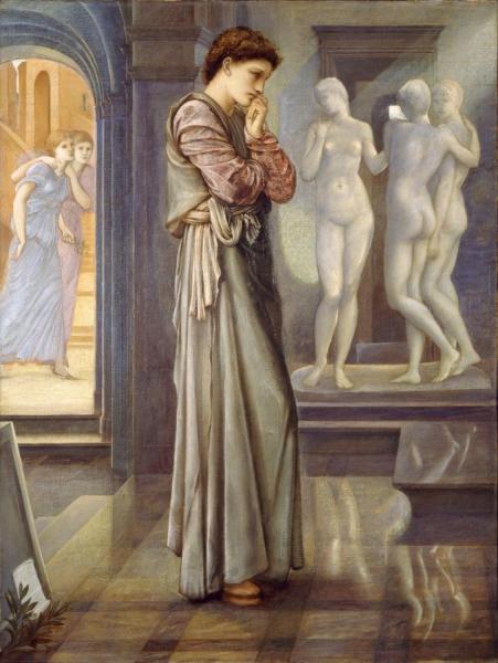 Sir Edward Coley Burne-jones Pygmalion And The Image - The Heart Desires