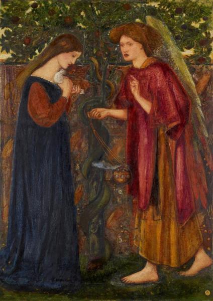 The Annunciation by Sir Edward Coley Burne-jones